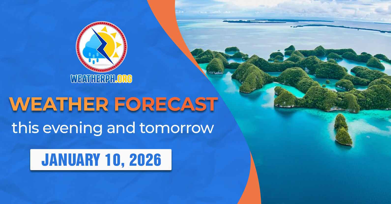 Weather Forecast for Philippines for Saturday 10 January, 2026